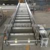 Aço Inoxidável Máquina de Moldagem por Sopro Resfriamento Corrente de Malha Transportadora Escaladora Corrente de Malha Máquina de Elevação Aço Inoxidável Correia de Malha Máquina de Limpeza