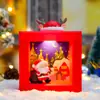 Porta lápices y alcancía de Santa Claus de producto transfronterizo, caja de almacenamiento creativa, caja de dinero, regalo infantil de Año Nuevo, adorno de resina
