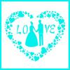 Día de San Valentín amor Día de la Madre pintura de letras en inglés plantilla hueca herramienta molde para pastel de mousse tamiz de azúcar en polvo molde de spray