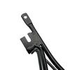 Portaequipajes trasero de aleación de aluminio de 20 pulgadas, portaequipajes trasero para bicicleta plegable, portaequipajes ultraligero para bicicleta, portaequipajes trasero