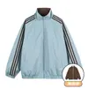 Chaqueta Reversible de Rayas con Cuello Alto para Hombre, Nuevo Modelo Primavera y Otoño 2026, Chaqueta Abrigo Tipo Béisbol para Adolescentes
