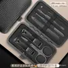 Set de Cortaúñas Transfronterizo Negro Juego Completo de 24 Piezas Pinzas para Cutícula Set de Manicura Herramientas para el Cuidado de las Uñas Set de Cortaúñas