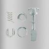 Aplicable transfronterizo Volkswagen cilindro de cerradura de puerta accesorios accesorios longitud total 46MM kit de reparación de 5 piezas herramienta