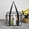 Bolsa Transparente Impermeable de PVC con Cremallera, Mochila Personalizada de Plástico para Cosméticos, Bolsa de Cosméticos, Bolsa de Aseo para Playa y Viaje al por Mayor