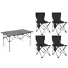 Mesa e cadeira dobráveis ao ar livre Ultra-light Moon Chair terno Piquenique Camping Terno inteiro Household Outdoor Stall Stool