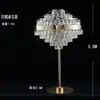 Adereços de Casamento Suporte de Flor de Gelo de Cristal Decoração da Mesa Principal Suporte de Flores para Mesa do Salão de Casamento Vaso Europeu Ornamentos de Ferro