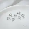 Chapado en Oro de 14K Oro Real de 18K Hebilla de Resorte Collar Pulsera Terminación Pinza de Langosta Hebilla de Conexión Materiales para Manualidades Accesorios Hechos a Mano
