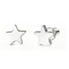Suministro Directo Transfronterizo de Aretes Nuevos Estilo Coreano, Clips para Orejas, Aretes Cortos Sencillos para Hombres y Mujeres, Accesorios para Orejas de Acero Inoxidable