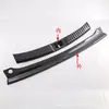 Placa protectora trasera 23CRV tira de umbral de puerta modificada de fibra de carbono ABS adecuada para Honda New CRV decoración de pedal de bienvenida para portón trasero