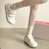 Zapatillas blancas de suela gruesa, muy estilosas y atractivas para mujer, nuevos zapatos de otoño 2026 para mujer, zapatillas de entrenamiento retro alemanas, zapatos casuales para mujer