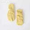 Calcetines de Algodón Clase A para Niños y Niñas de Primavera y Otoño, Calcetines de Caña Media de Color Sólido, Calcetines Holgados para Bebé