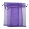 Bolsa de Malha para Doces, Bolsa de Embalagem Transparente de Organza, Bolsa de Malha, Bolsa com Cordão para Presente