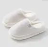 2025 Zapatillas de Conejo de Color Puro Transfronterizas Invierno Nuevas Zapatillas de Algodón para Hombres y Mujeres Hogar Interior Antideslizantes Cálidas Felpa Amor