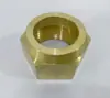 Tuerca de Cobre para Tubería de Unidad Exterior de Aire Acondicionado, Forjada y Engrosada, Resistente a la Presión, Antirroturas, Tamaños Métricos e Imperiales 2/8, 3/8, 1/2, 5/8, 3/4, 6