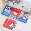 Cuaderno Impermeable Sanrio Hello Kitty con Cubierta de Alta Calidad, Atractivo Planificador Estudiantil, Notas de Clase, Hojas Sueltas, Cuaderno de Gran Capacidad