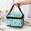 Bolsa térmica de tela Oxford para fabricante transfronterizo, bolsa de almuerzo portátil para exteriores, bolsa nevera para comida de picnic, bolsa térmica refrigerada para mantener el frío