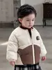 Chaqueta de invierno de plumón para niños, conjunto de invierno para niños, 90% plumón de pato blanco, nuevo diseño elegante, ropa de invierno cálida