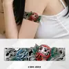 Nafuda Tatuaje de Brazo Colorido Pegatina Duradero Fabricante Original Flor Pequeña Brazo Temporal Impermeable y a Prueba de Sudor Súper Realista