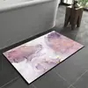 Estilo simple patrón de mármol para el hogar baño tierra de diatomeas alfombrilla de suelo para inodoro absorbente de agua secado rápido fácil de limpiar resistente a la suciedad alfombrilla para pies