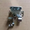 Suporte de Montagem Superior Lateral para Persiana Veneziana de Alumínio Fixador de Trilho Suporte de Pé com Mola Argola de Fixação Mangueira Acessórios para Cortina Voil