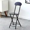 Cadeira de jantar, cadeira dobrável, banqueta, cadeira com encosto, portátil, para uso doméstico, moderna, minimalista, elegante, criativa, banqueta redonda, cadeira, cadeira de restaurante