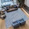 Alfombra de Sala de Estar Moderna Simple Nórdica Hogar Sofá Mesa de Centro Tapete Rectangular Habitación Dormitorio Cama Completa Tapete de Piso de Noche