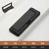 Nova Puxador Oculto para Gaveta Montado na Superfície Preto Puxador Interno para Porta de Guarda-Roupa Dourado Tatami Invisível