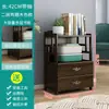 Simples estilo chinês armário lateral para chá rack de armazenamento de chão montagem multicamadas gaveta armário de água para chá armazenamento de conjunto de chá pequena mesa de chá armário lateral