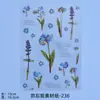 Molde de Resina de Cristal DIY de Amapola, Pegatinas de Material de Flor Variada, Materiales de Resina, Rellenos de Resina, Impresión de Resina