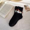 Calcetines Gruesos para Mujer en Invierno, Calcetines Gruesos de Coral Fleece para el Suelo, Calcetines para Dormir en Casa, Calcetines Cálidos de Media Pantorrilla, Calcetines de Forro Polar para Embarazadas