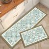 Estilo Americano Cozinha Retrô Tapete Especial Tapete Absorvente de Óleo Entrada Tapete Antiderrapante Tapete Lavável Easy-care