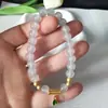 ¿Tienes suficiente pulsera de cuentas de bambú pulsera de jade Hetian pulsera vidriada moda Joker joyería para parejas regalo para novias