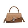 Bandolera Retro para Mujer Bolso Cuadrado Pequeño para Mujer 2025 Nuevo Estilo Empalmado Gran Capacidad Casual Sencillo Hombro Cruzado