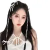 Peluca Nueva de Princesa Estilo Chino con Cabello Trenzado, Cabello Atado con Cinta, Colas de Caballo Dobles Trenzadas Dulces y Frescas [Procesamiento Personalizado]