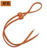 Herrajes para equipaje accesorios bolsa de cubo cordón hecho a mano DIY material para mochila cuero cuero PU cuerda cordón