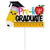 2027 Ceremonia de Graduación de Jardín de Infantes Transfronteriza Decoración de Banner para Ceremonia Banner Decoración para Pastel Suministros de Decoración para Graduación Infantil