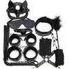 Conjunto de Brinquedos Sexuais de Onze Peças, Brinquedos Alternativos SM de Bondage, Ferramentas de Tortura, Ferramentas Femininas, Produtos de Saúde para Flertar de Casais