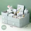 Caja de Almacenamiento de Cosméticos Tipo Cajón Almacenamiento de Eslogan Cajón Integrado Hogar Gran Capacidad Organizador de Escritorio Estante