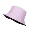 Chapéu de Pescador Reversível Colorido Estilo Coreano Transfronteiriço Chapéu de Sol Casual para Pesca Proteção Solar Chapéu de Pescador Unissex Série de Cores Doces