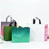 Bolsas no tejidas personalizadas con impresión de logo para publicidad, educación y capacitación, bolsas de mano ecológicas laminadas engrosadas