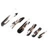 Vendas Diretas da Fábrica Presilha de Cabelo de Metal 4 a 10cm Presilha de Cabelo Gotejante Presilha Colorida de Mola Material Real Preço Real Devolução Vitalícia