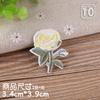 Parche de flor bordado a máquina estilo japonés, parche floral pequeño y exquisito, aplique para decoración y reparación de ropa, en stock, venta al por mayor