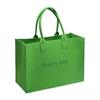 Bolso de Fieltro Bolso de Mano Logo Personalizado Bolso Tote de Gran Capacidad Bolso de Mano Regalo Publicidad Bolsa de Compras Personalización