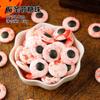 Decoración de Pastel de Halloween 2025 Adornos de Fantasma de Calabaza Murciélago Muerte Sombrero Mágico con Forma de Galleta Inserto Plug-In