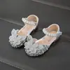 2026 Primavera y Otoño Nuevo Estilo Coreano Zapatos Casuales de Princesa para Niñas Zapatos de Rendimiento Zapatos de Baile Sandalias Verano