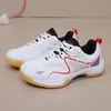 Zapatos de Bádminton para Mujer Profesionales de Voleibol Transpirables Estudiante Competición Entrenamiento Deportivos Zapatos de Pareja Hombres Tenis Ping Pong