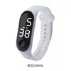 Comercio exterior popular M3LED luz blanca moda estudiante pareja ocio deportes táctil reloj electrónico venta al por mayor