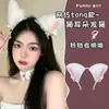 Tiara com laço de orelhas de gato, laço de sino, gato Ono, acessórios de cabelo femininos, fofos de Natal, vento puro, gola, terno