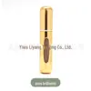 Novo Portátil 5ml Mini Frasco Dispensador de Perfume Auto-Bombeamento Fundo Frasco de Spray Recarregável Frasco Vazio de Perfume de Alumínio