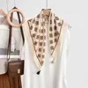Pañuelo Cuadrado Vintage con Borlas Estampado Paisley Pañuelo para el Cuello con Colgante Estampado de Lunares y Anacardos Pañuelo de Seda con Flecos para Mujer Imitación de Algodón y Lino